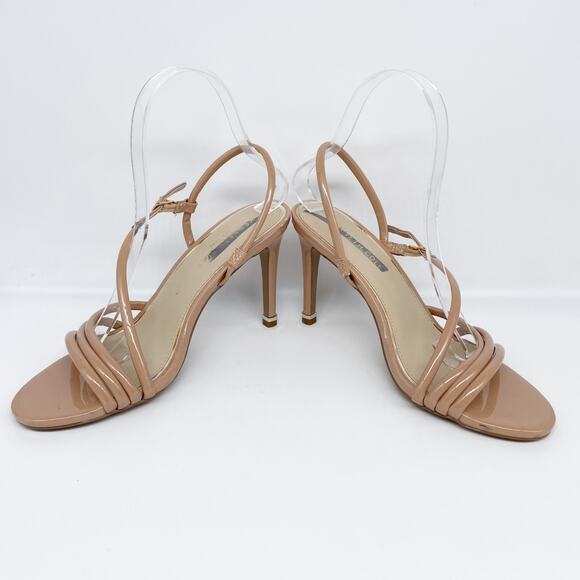 Kenneth Cole Women's Baxley Strappy High Heel Sandals Tan Size 6.5M - Picture 6 of 15